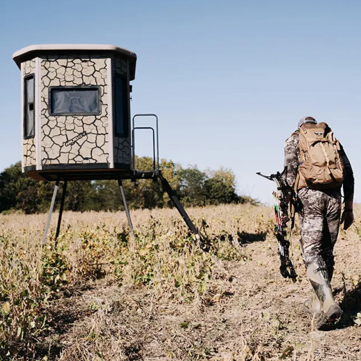 Muddy Bull Box Blind w/Elite 10' Tower