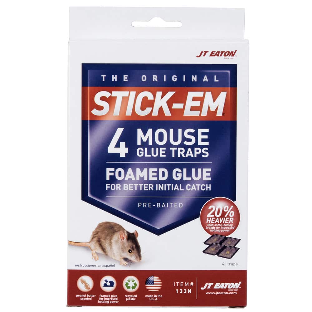 JT Eaton The Original Stick-Em Rat & Mouse Trap