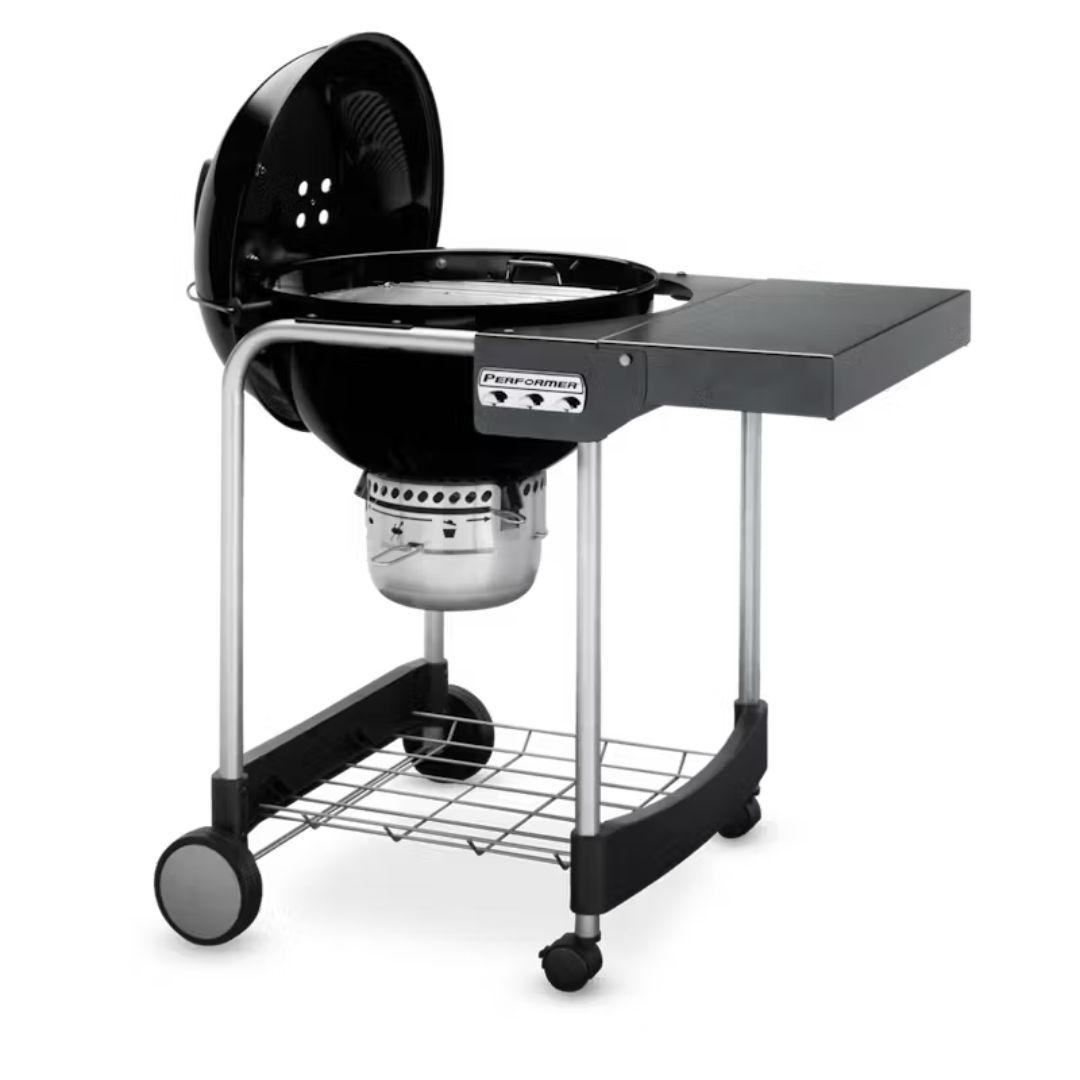 Weber 22" Performer Deluxe Charcoal Grill Black #16