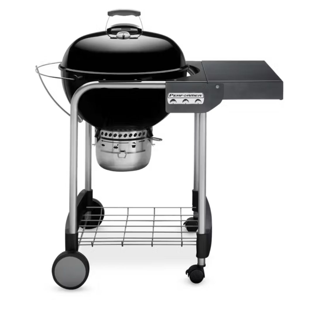 Weber 22" Performer Deluxe Charcoal Grill Black #16