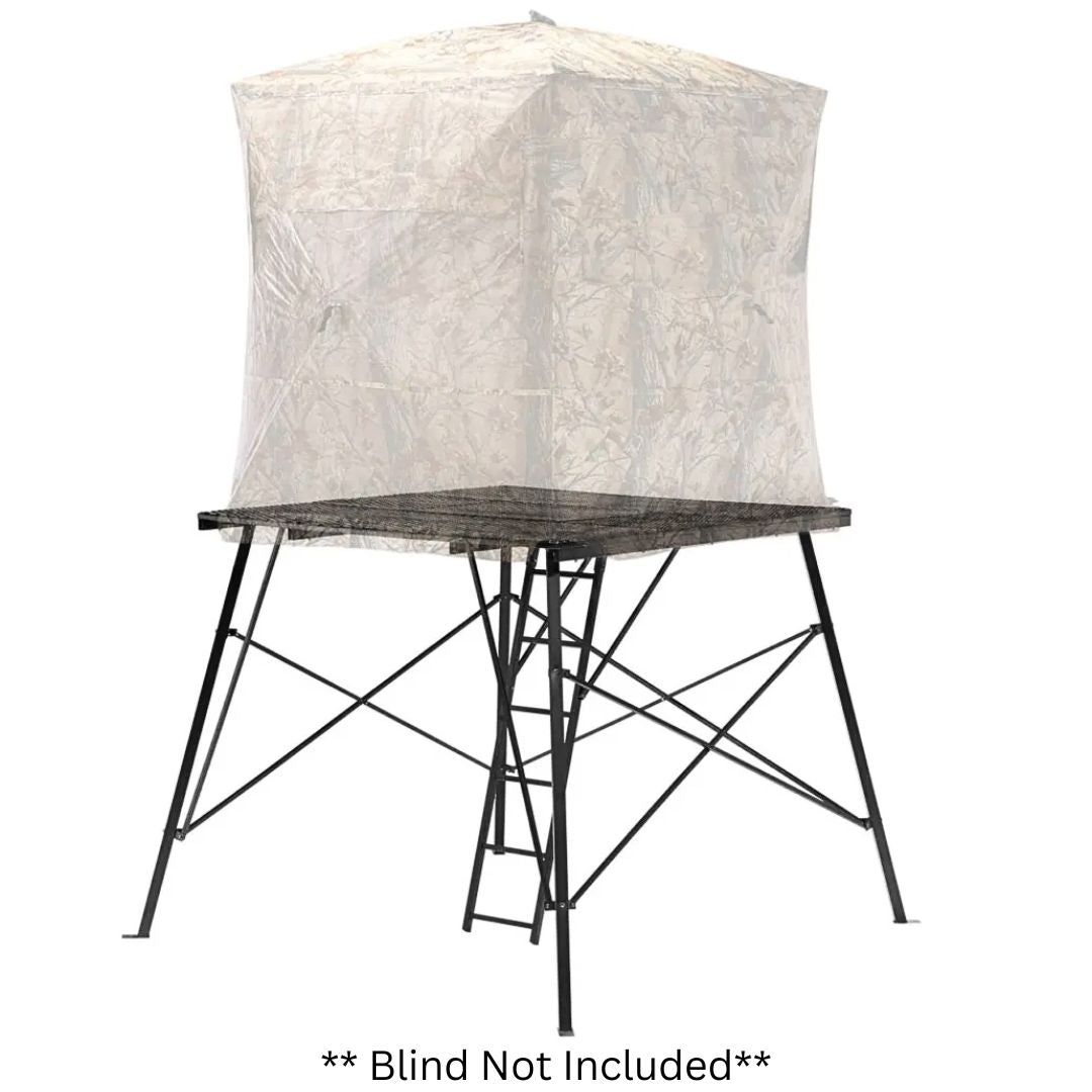 Muddy Ground Blind Platform