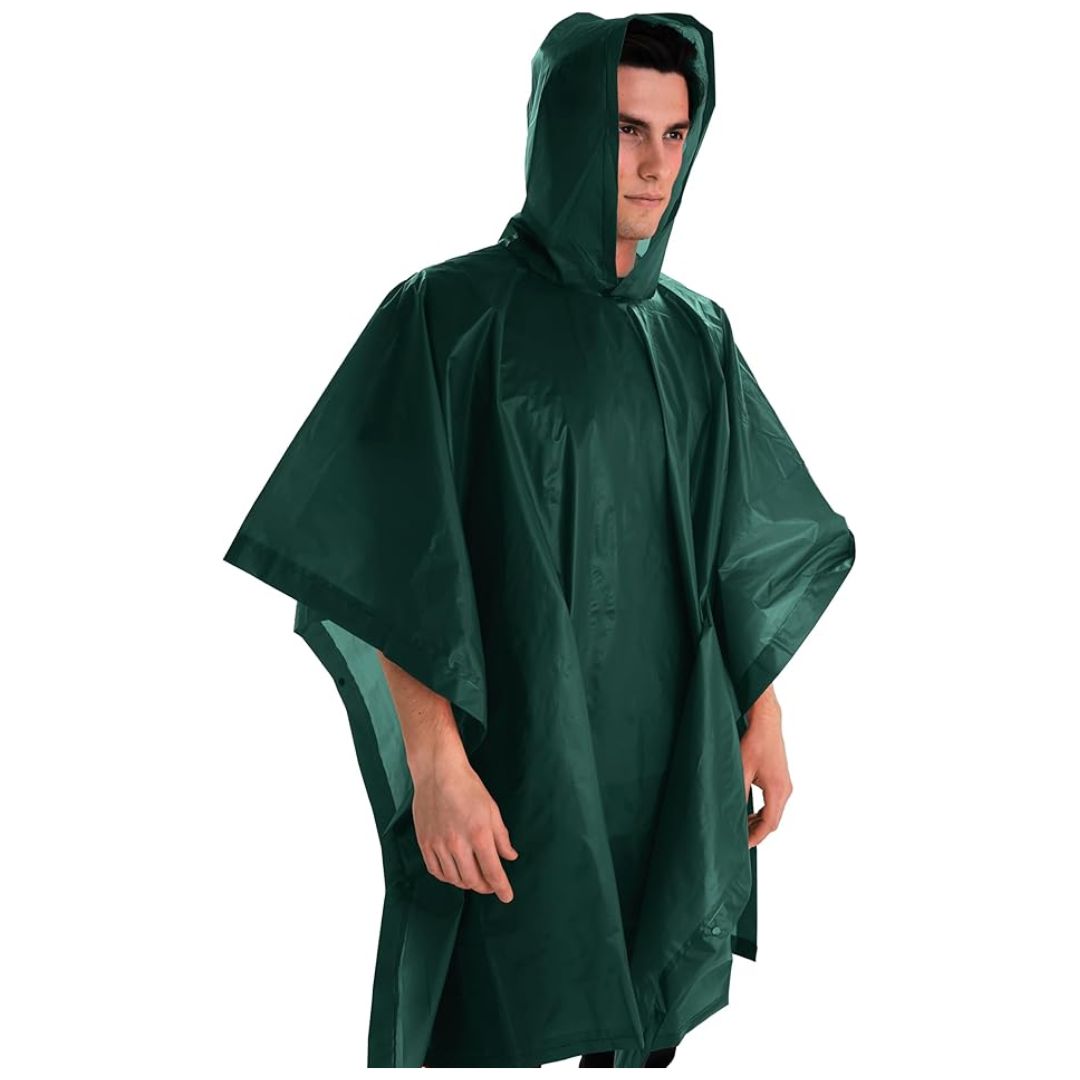 Coghlan's Rain Poncho- Grn