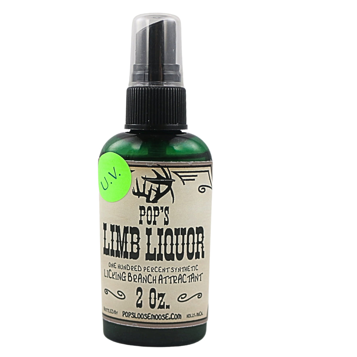 Pops Loose Moose Limb Liquor UV Whitetail Deer Attractant