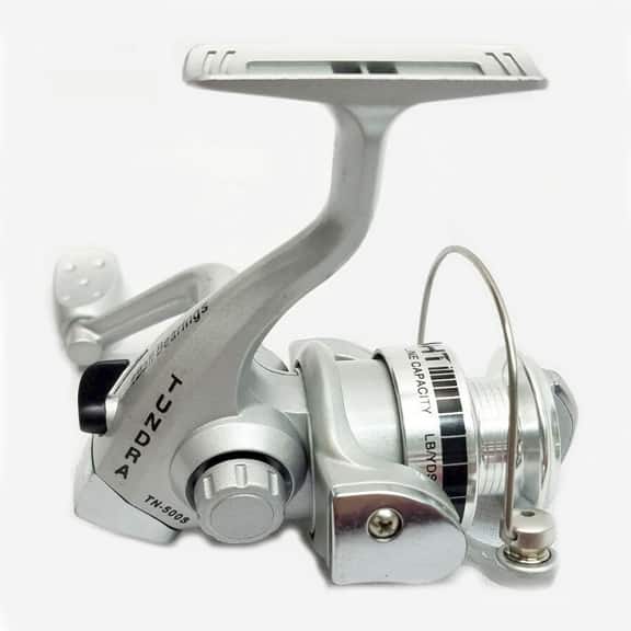 4 B/B Tundra Spinning Reel, Gold With Alum. Spool W/Hang Card
