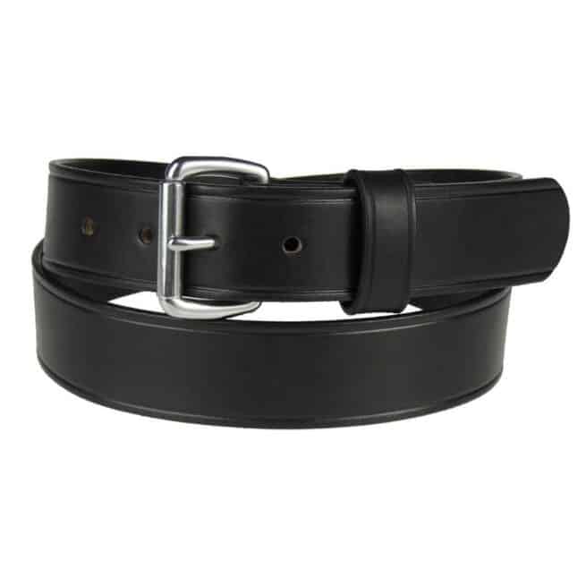 JR Belts 1 1/4" Men's Leather Belt w/Stainless Steel Buckles and Chicago Screws