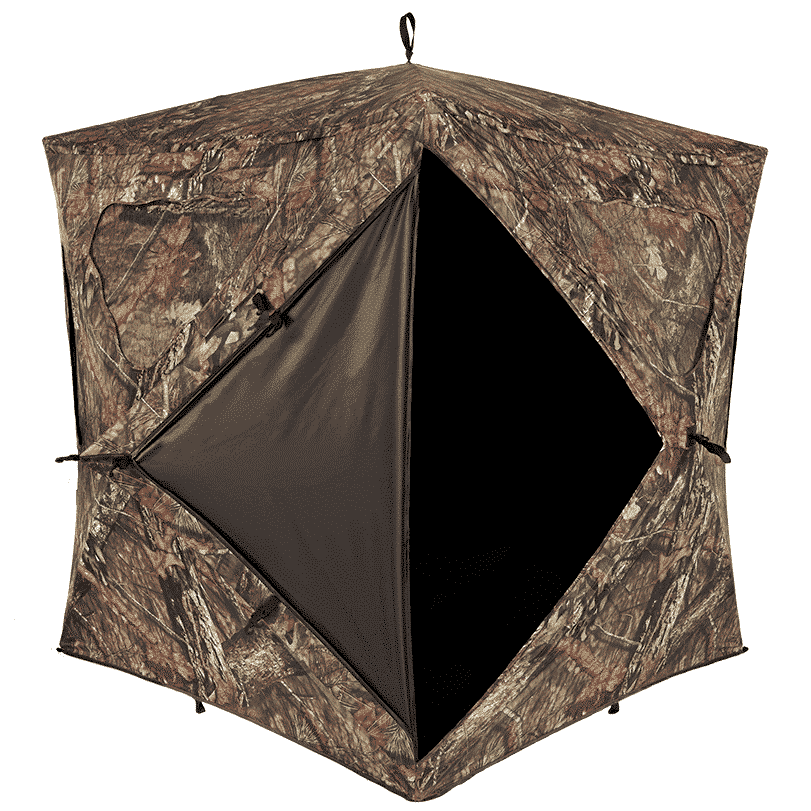 Ameristep Silent Brickhouse Ground Blind - 3 Person AMEBF3007