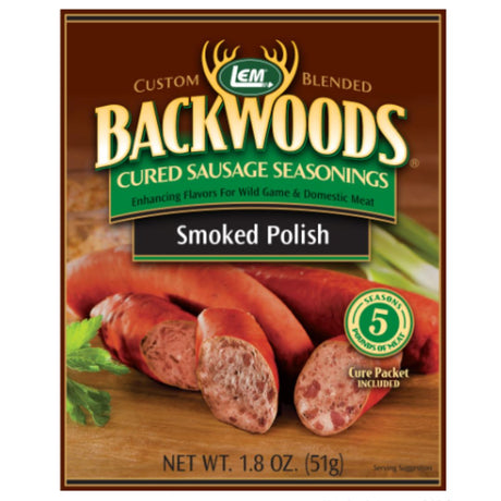 LEM Backwoods Cured Sausage Seasonings