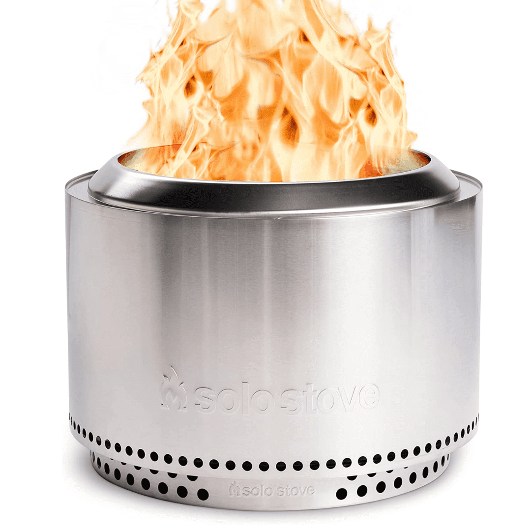 SOLO STOVE - YUKON FIRE PIT 2.0 BUNDLE WITH STAND AND COVER