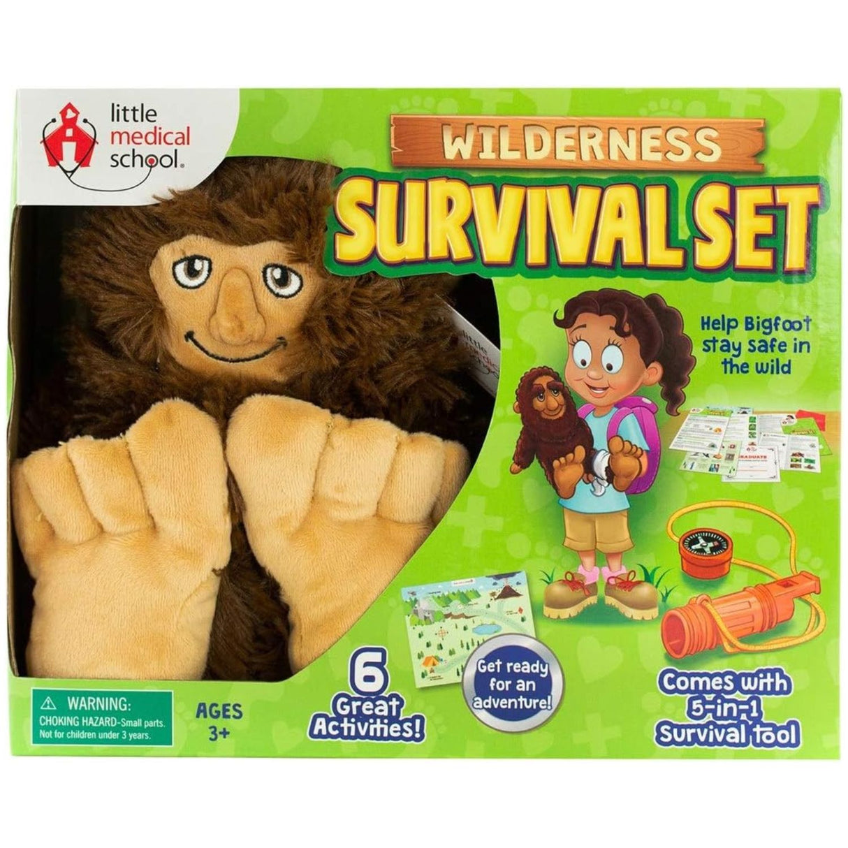Wilderness Survival Set Age 3+ 8x10in