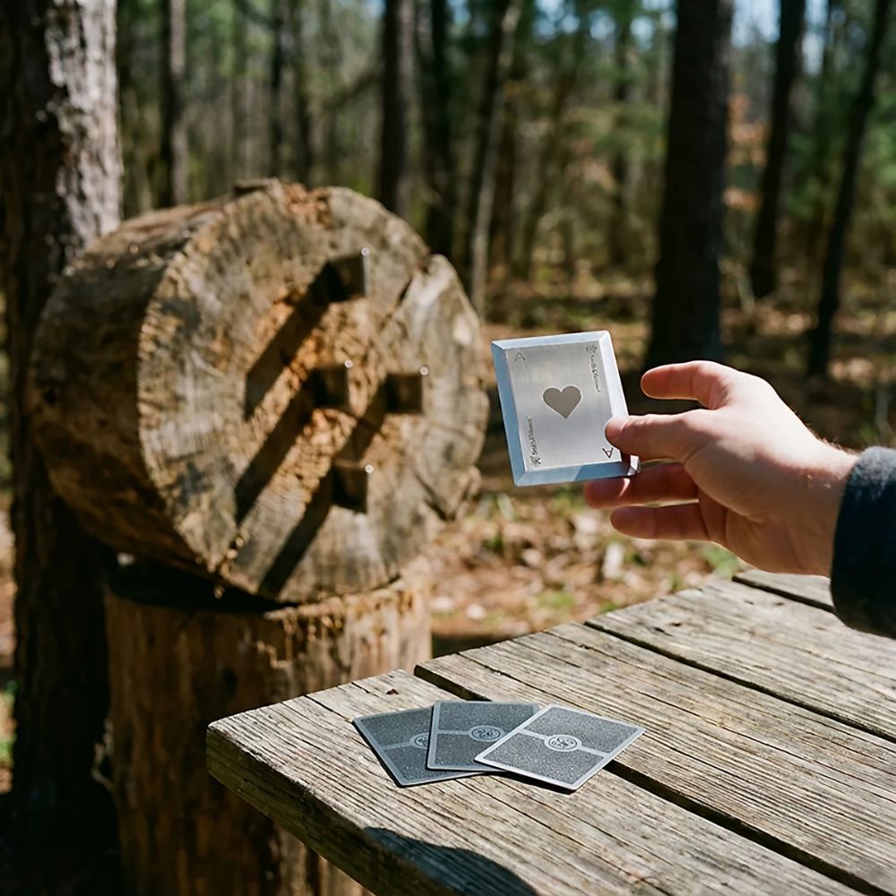 Smith & Wesson Bullseye Throwing Cards - 4 Pack