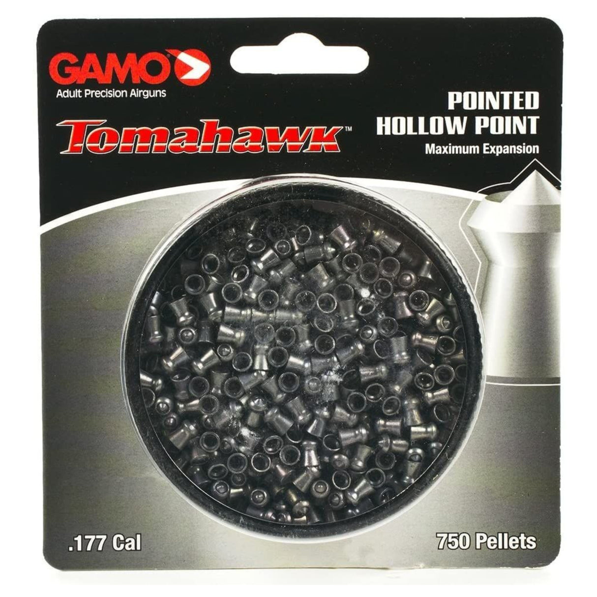 Gamo Tomahawk Pointed Hollow Point .177 Cal
