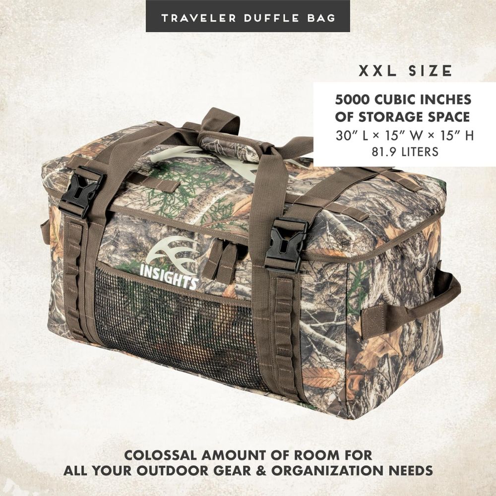 Frogg Togg Insights Duffle Bag | Realtree Edge | Size XXL