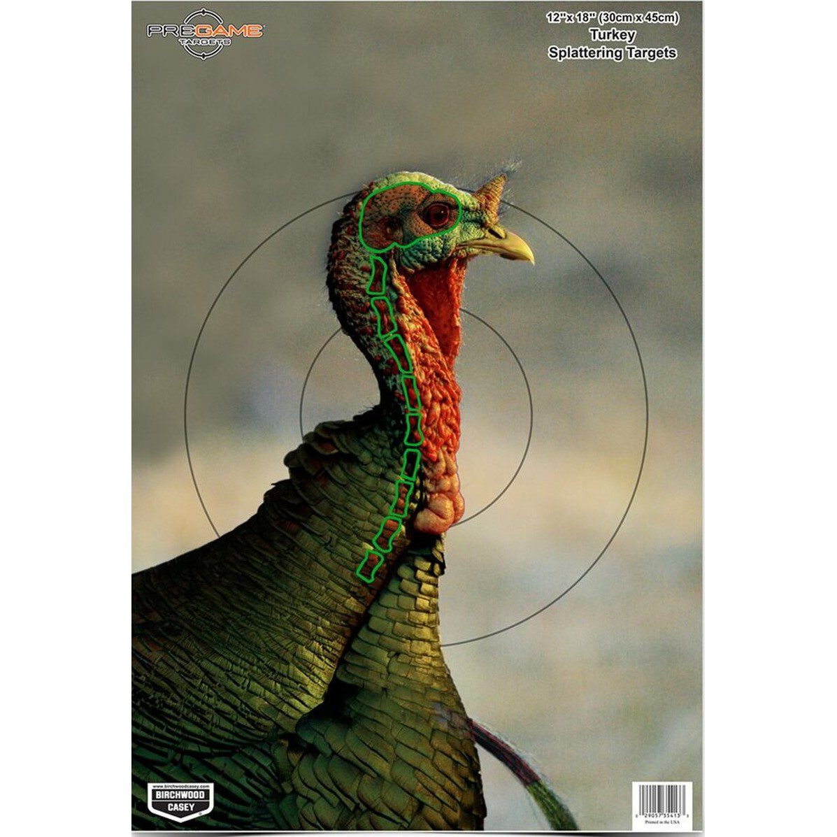 Birchwood Casey Pregame 12"X 18" Turkey Targets - 8 Pack
