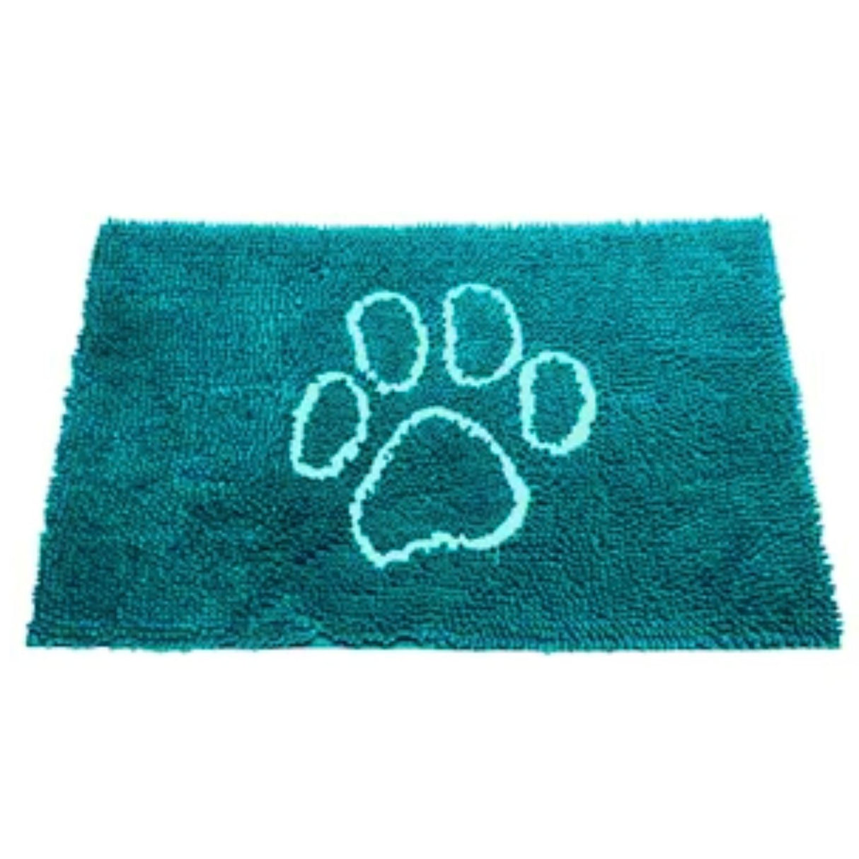 Dog Gone Smart Dirty Dog Doormat Turquoise 35x26