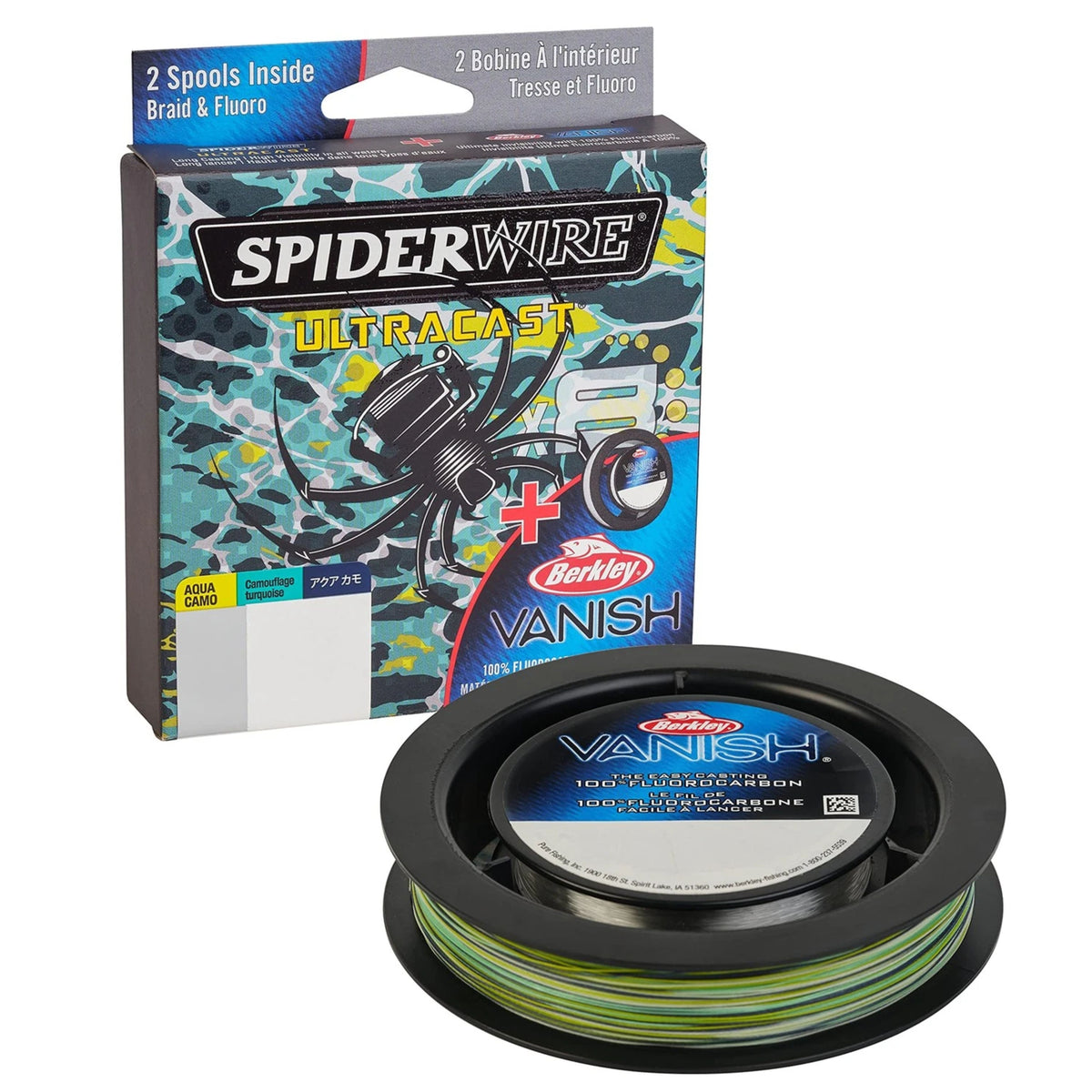 SpiderWire Ultracast Vanish Dual Spool 30lb 164yd