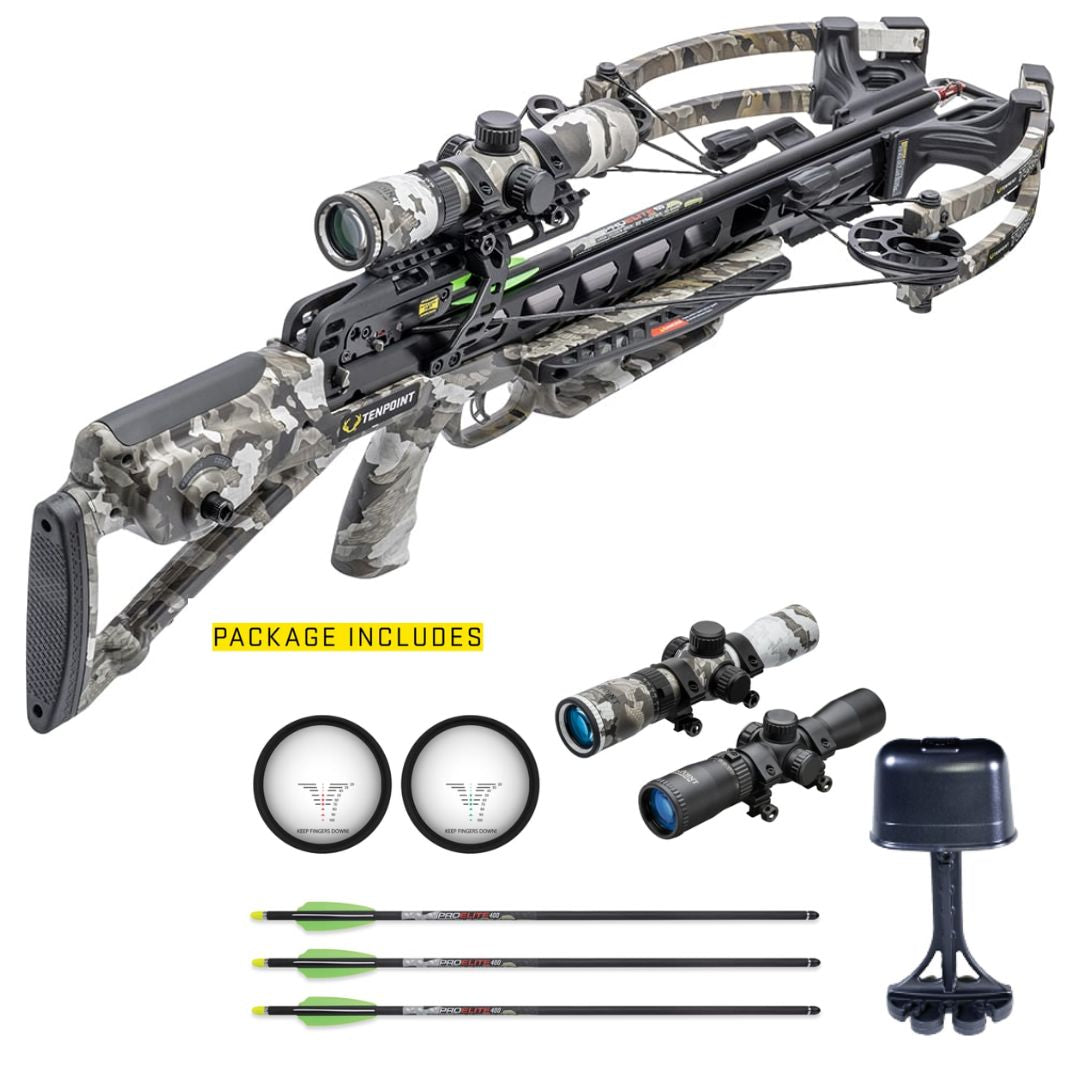 TenPoint Turbo X Rangemaster Crossbow Pkg- Vectra