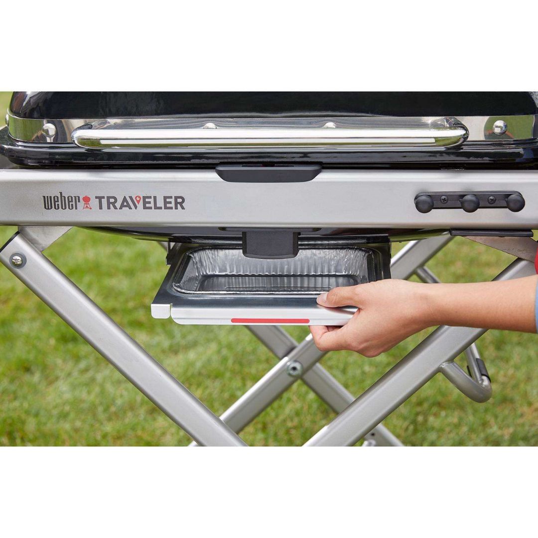 Weber Traveler Portable Gas Grill - Stealth Edition #36
