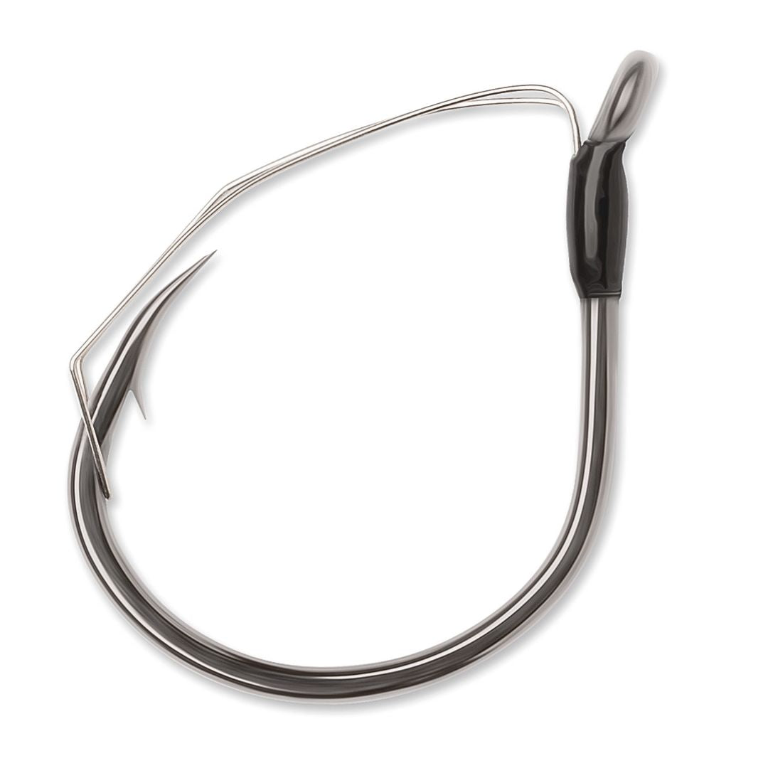 VMC Wacky Weedless Hook - Black Nickel