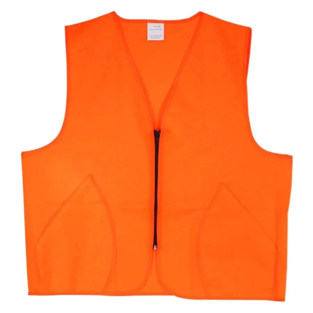 WFS Hunting/Work Blaze Orange Safety Vest