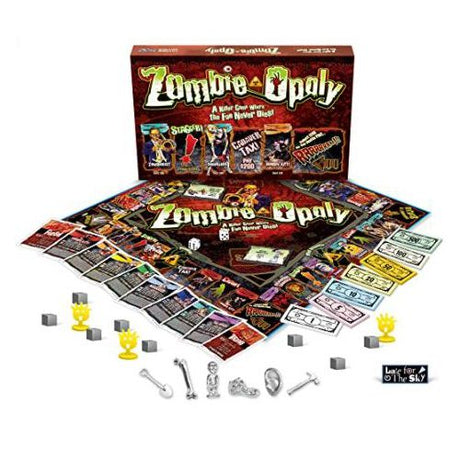 Late For The Sky Opoly Property Trading Board Game