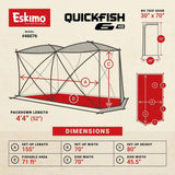 Eskimo QuickFish 6HD Insulated Pop-Up Shelter