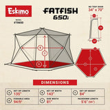 Eskimo FatFish 650i Insulated Pop-up Portable Shelter