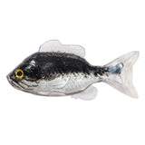 Live Target 3.3” Sunfish Unrigged - Black / Silver