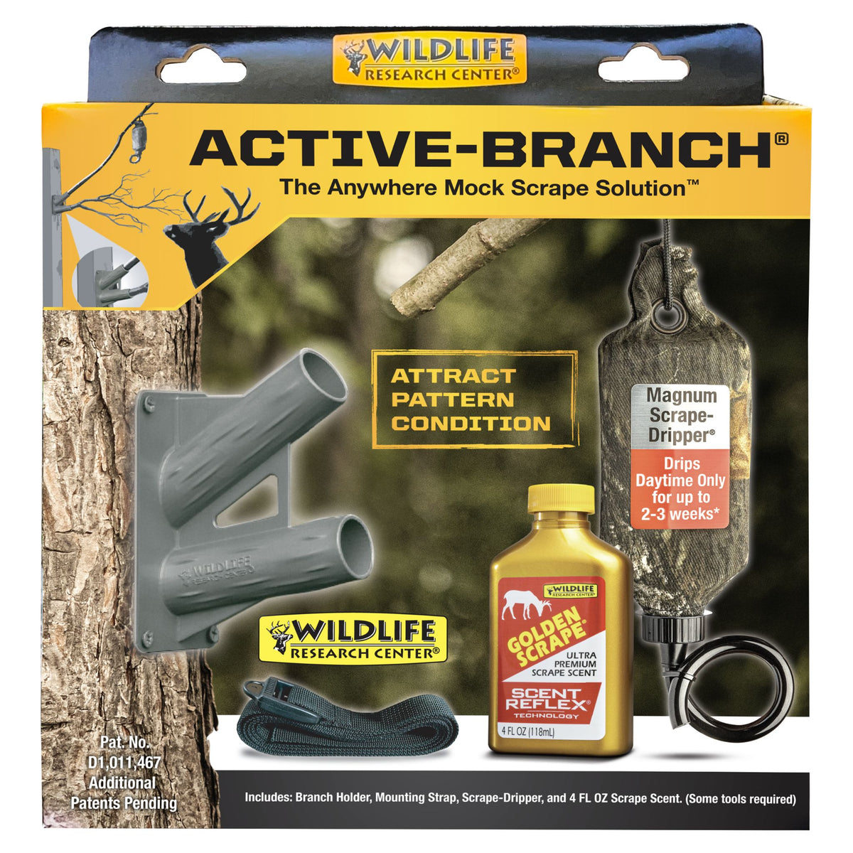 Wildlife Research Active-Branch Mock Scrape Kit 393
