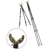 Allen Axial Shooting Stick, Tripod/Bipod/Monopod, 61" Max Height, Black