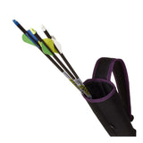 Titan by Allen Co. Compact Back & Shoulder Arrow Quiver (Black/Purple) #7038