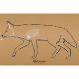 Allen EZ Aim Coyote Corrugated Silhouette - 23" x 35"
