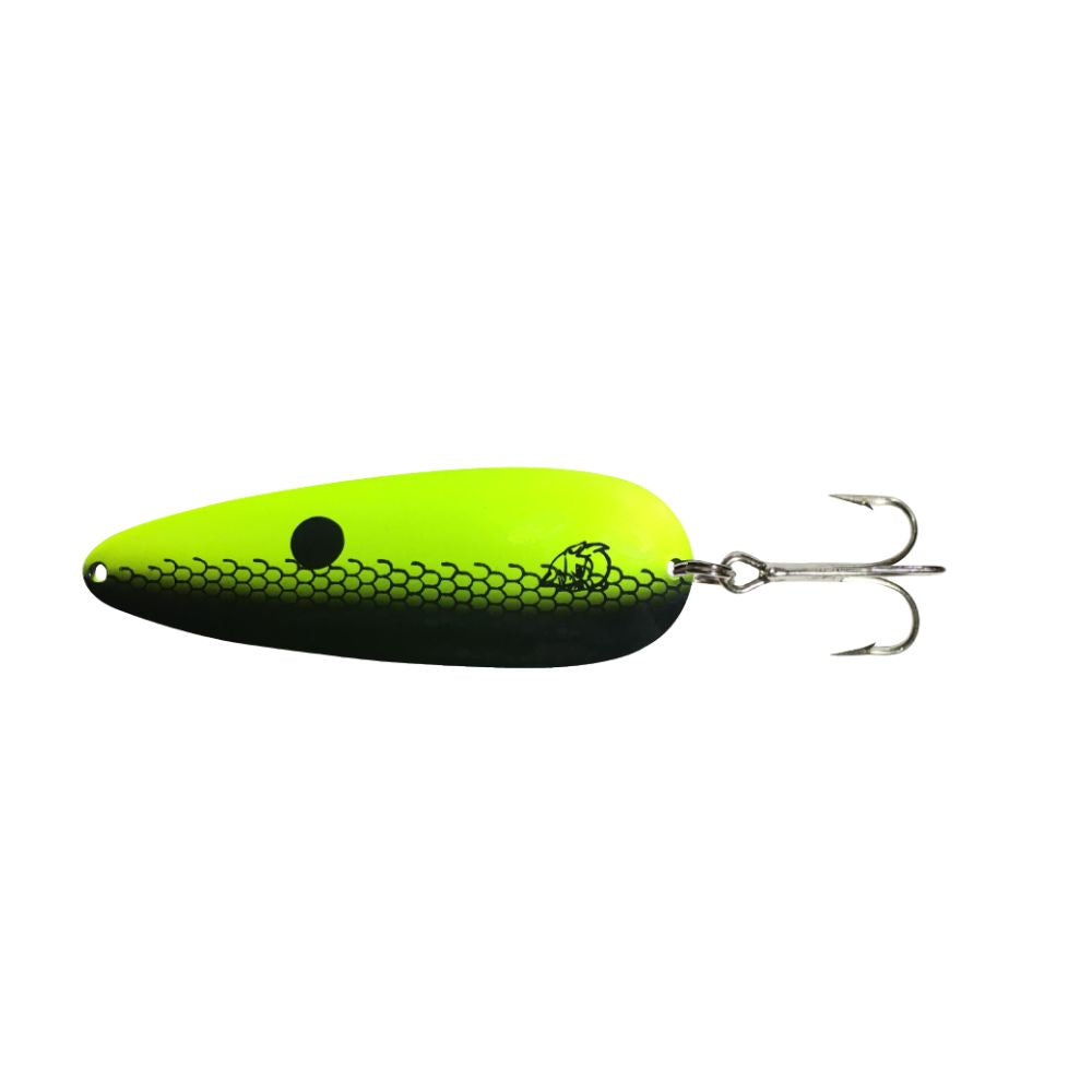 Dardevlet - Scale Chartreuse/Blk Stripe 3/4oz Nickel Back