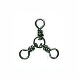 Eagle Claw 3-Way Swivel Black Size 3/0