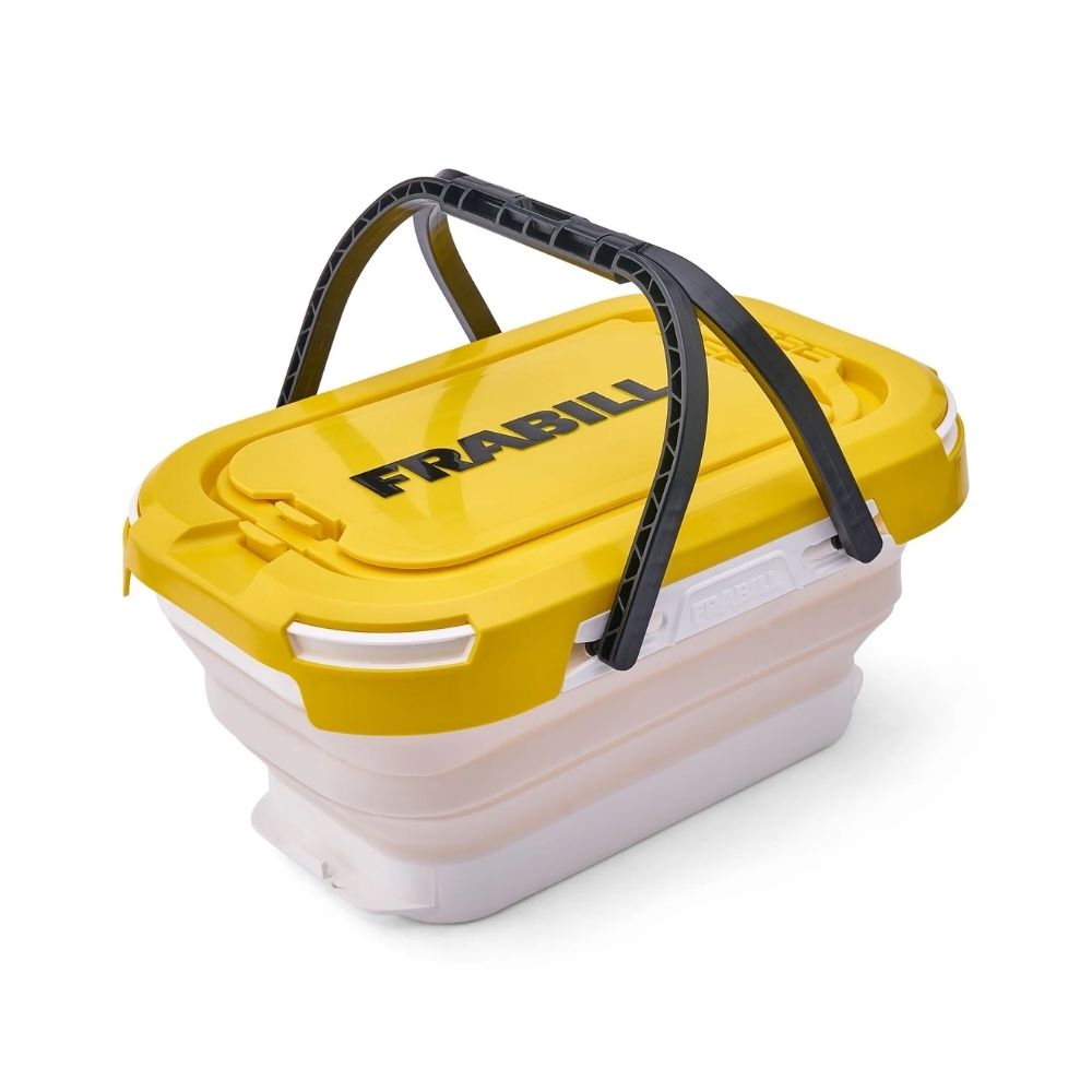 Frabill Collapsible Bait Bucket with Aerator FRBBC6-A