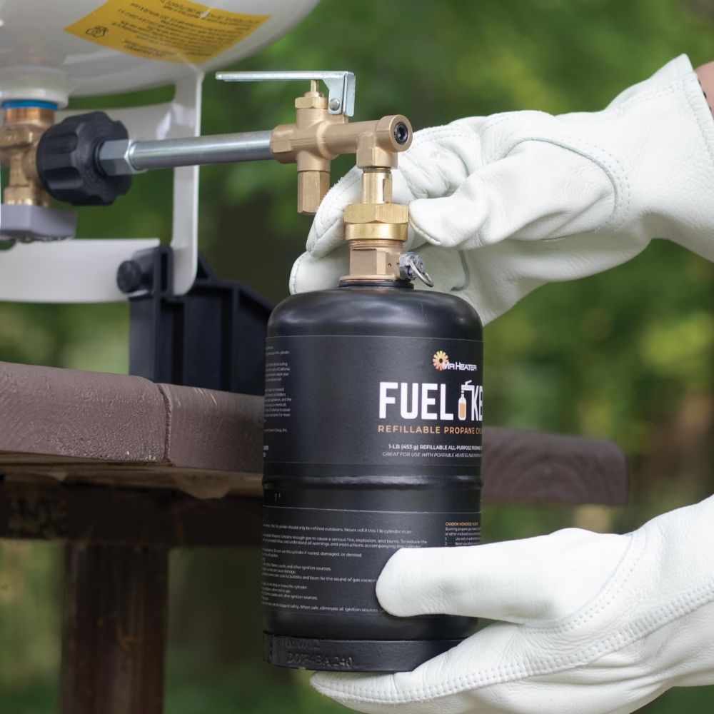 Mr Heater Fuel Keg Refillable 1lb. Cylinder F200048