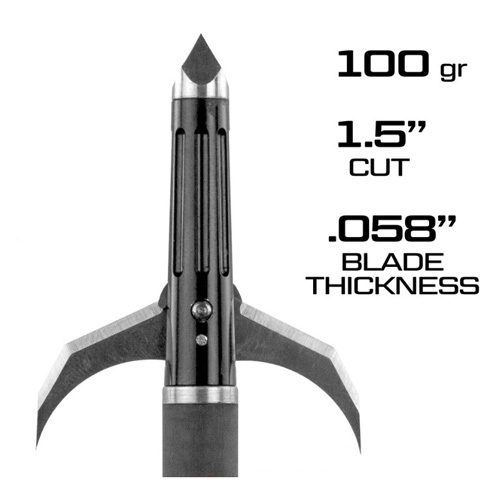 Killer Instinct Killertech Broadheads - 3 Pk