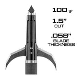 Killer Instinct Killertech Broadheads - 3 Pk