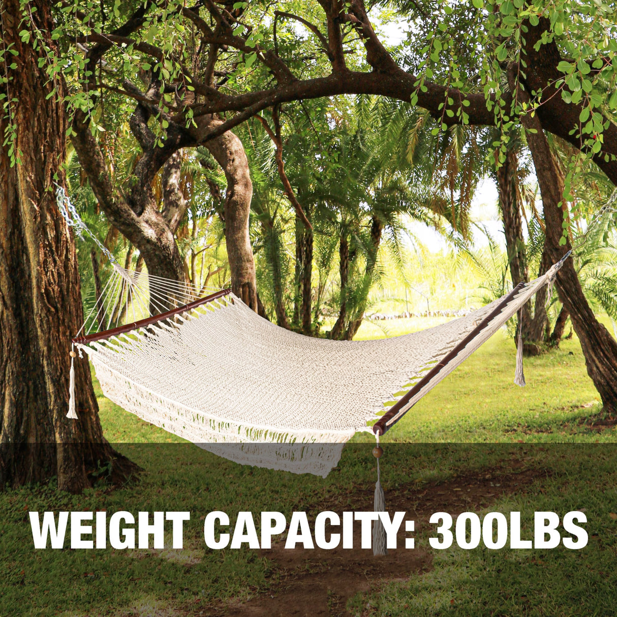 10' Island Rope Hammock 80x48'' Wide
