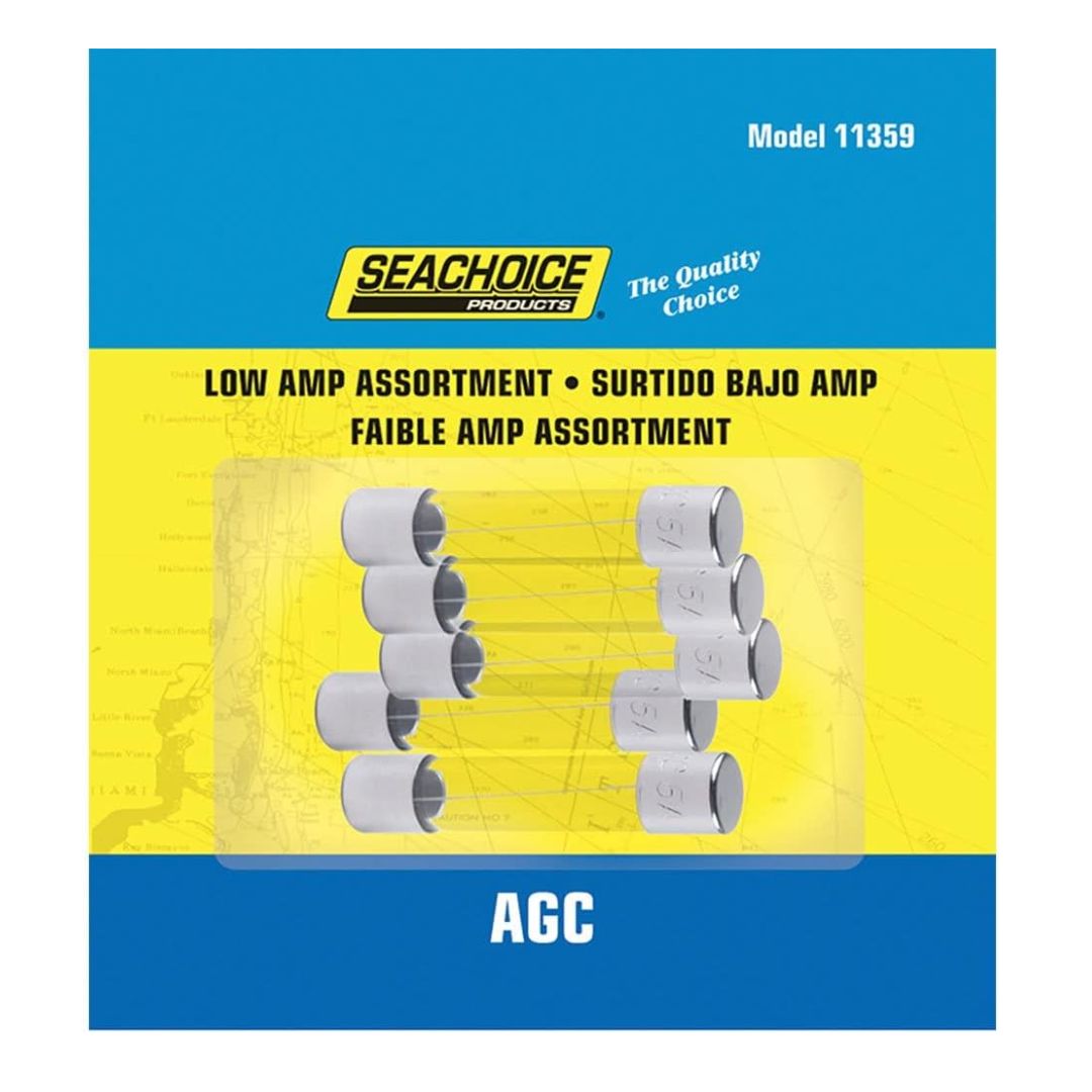 SeaChoice Low Amp Agc Glass Fuses
