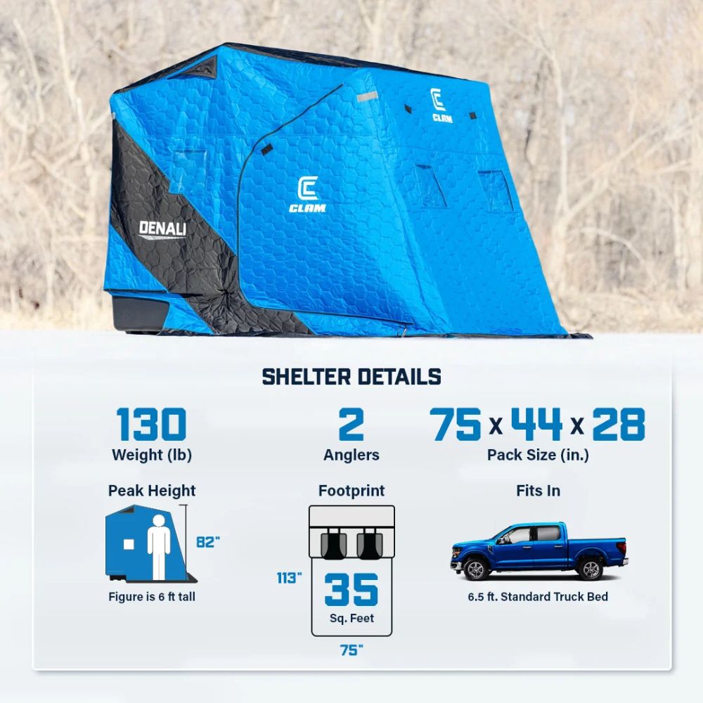 Clam Denali Thermal - 2 Angler 119650