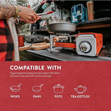 Gas One Spyder Collapsible Butane Stove (Orange)