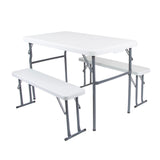 Stansport Heavy-Duty Camp Table with Benches