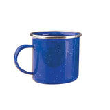 Stansport Enamel 8 Cup Coffee Pot With Percolator and 4 12 Ounce Mugs