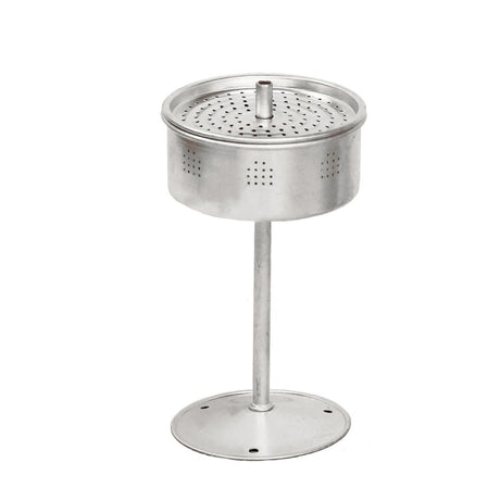 Enamel Percolator Coffee Pot & 4 Mug Set - Blue