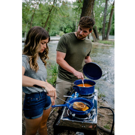 Enamel Fry Pan 10" Diameter