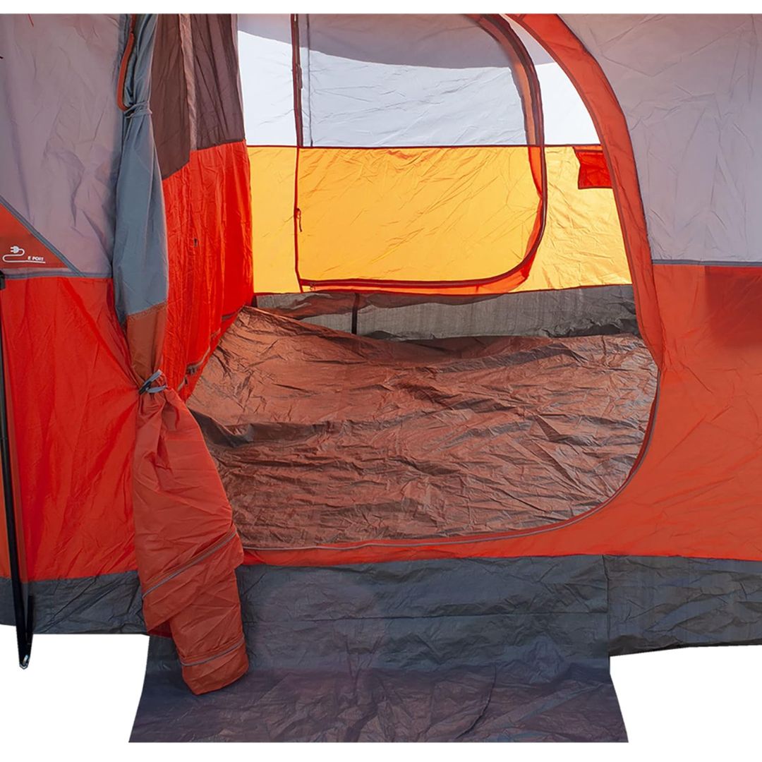 WFS Deluxe 2 Room 8 Person Camping Tent