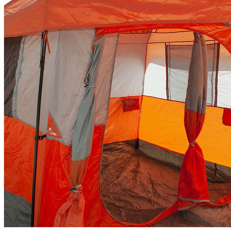 DELUXE 2 ROOM 8 PERSON CAMPING TENT