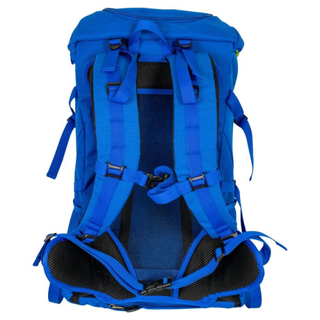 40 LITER PACK, TOP & BOTTOM ZIPPERED ENTRY, 2 SIDE MESH POCKETS, BUILT IN RAIN COVER