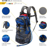 WFS Hydration Pack - Blue