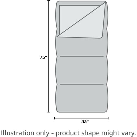 WFS Flannel Lined Sleeping Bag